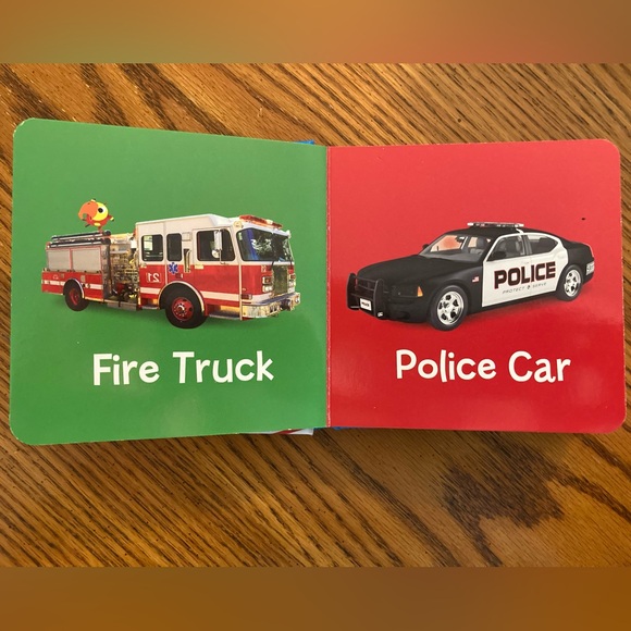 BabyFirst Larry’s Cars & Trucks Board Book for Babies - Picture 4 of 5